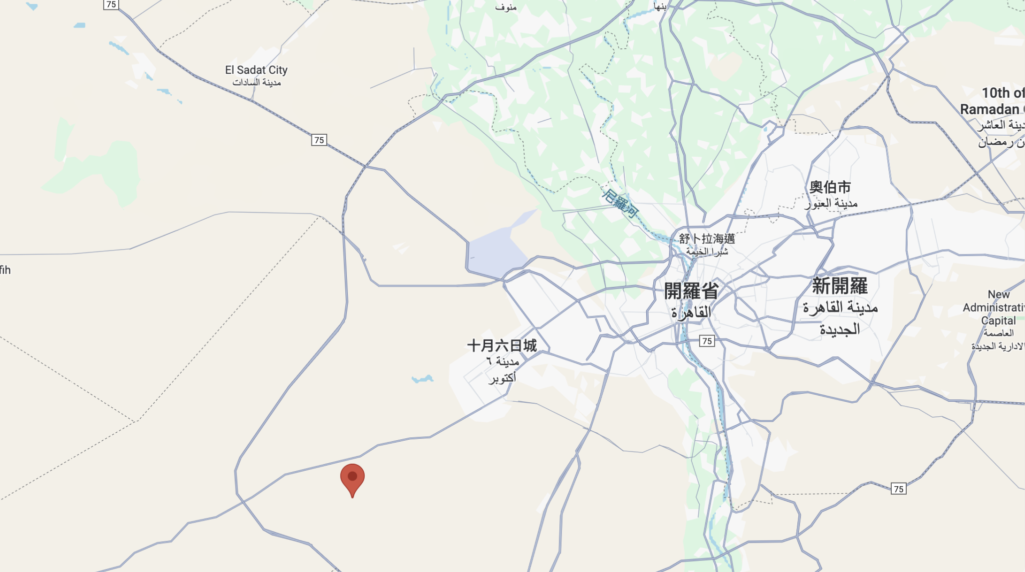 地块位处开罗市内